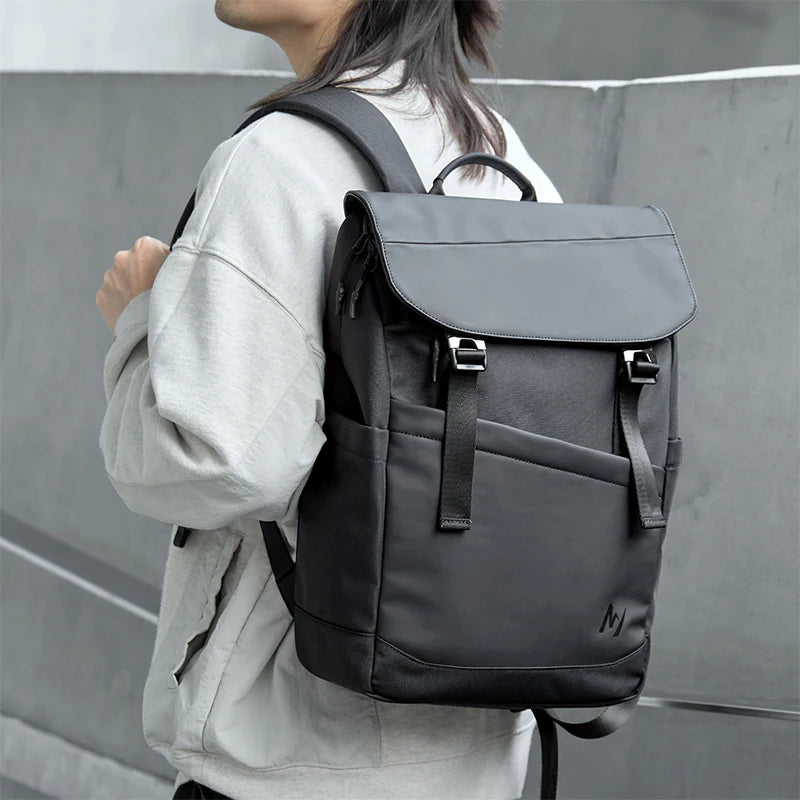 MOYYI Fashion Oxford Men'S Laptop Backpacks Business Waterproof Backpacks for Men Outdoor Travel Backpack School Bag