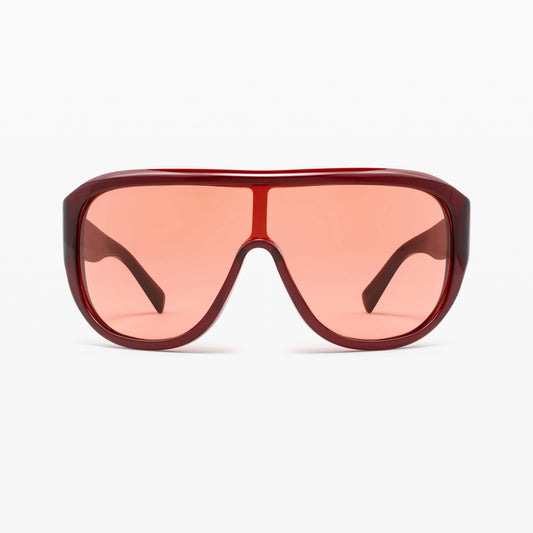 MCROONS polarized sunglasses red frame option
