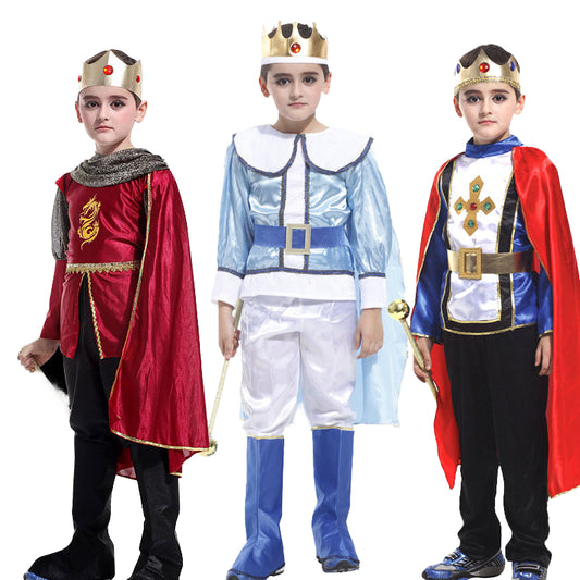 Little Prince King Boys Kids Halloween Costume - MCROONS