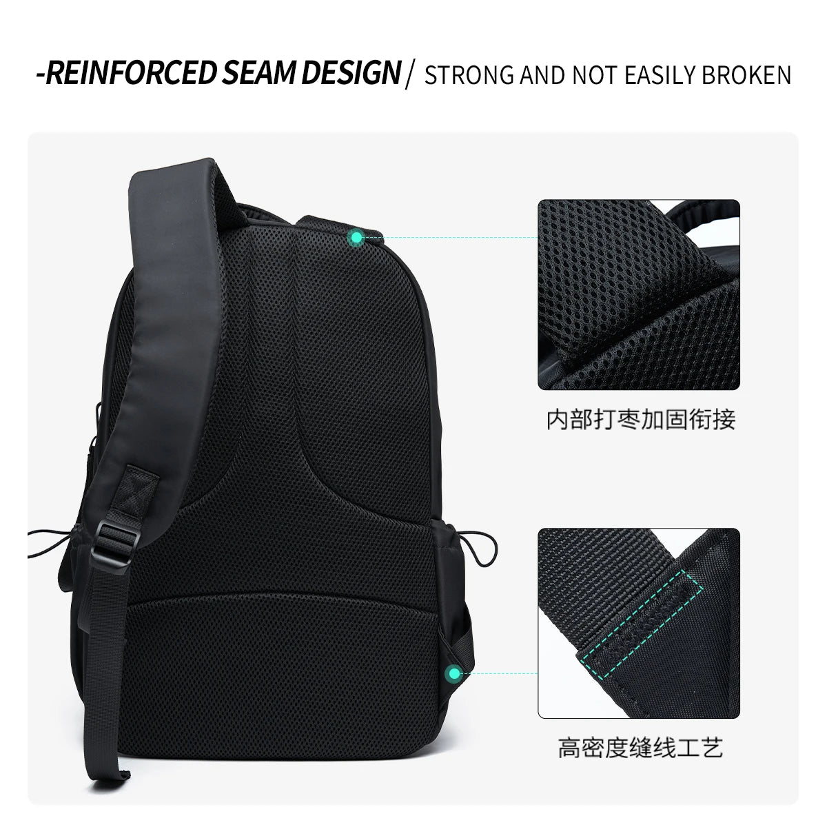 Hot Sale Customized Logo Men'S Backpack Fashion Waterproof Laptop Backpack Oxford Casual Backpacks for Men