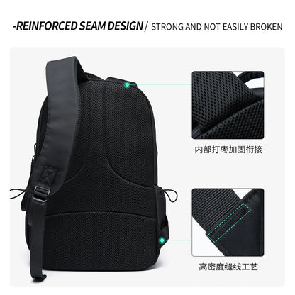 Hot Sale Customized Logo Men'S Backpack Fashion Waterproof Laptop Backpack Oxford Casual Backpacks for Men