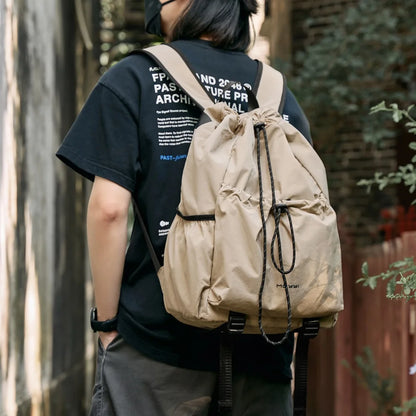 MOYYI Lightweight Bags for Men Sports Men'S Backpacks Outdoor Travel Drawstring Backpacks