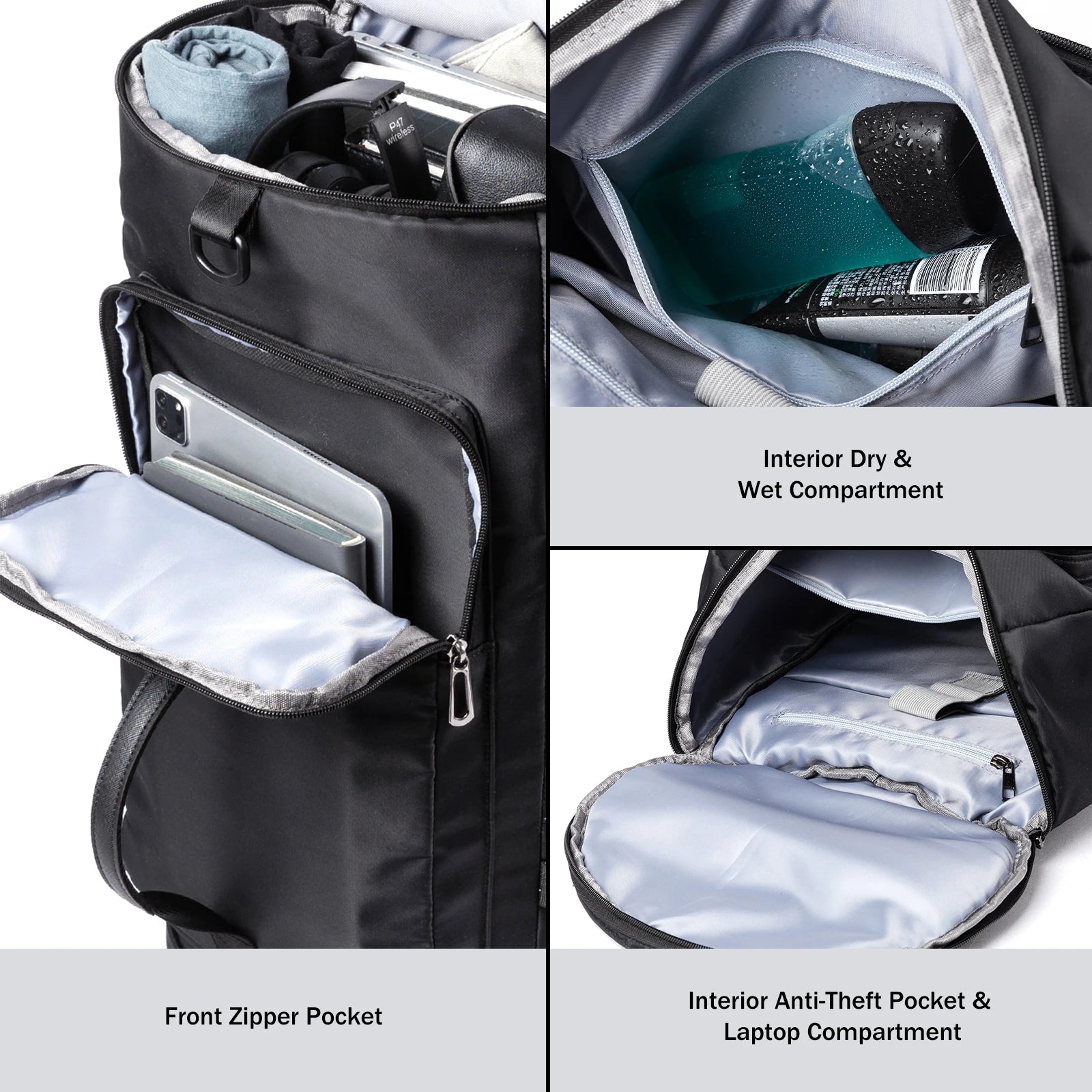 Fashion Duffel Bags 3 In1 Travel Backpack Custom Logo Outdoor Sport Gym Bag Large Travel Bags Backpack for Men