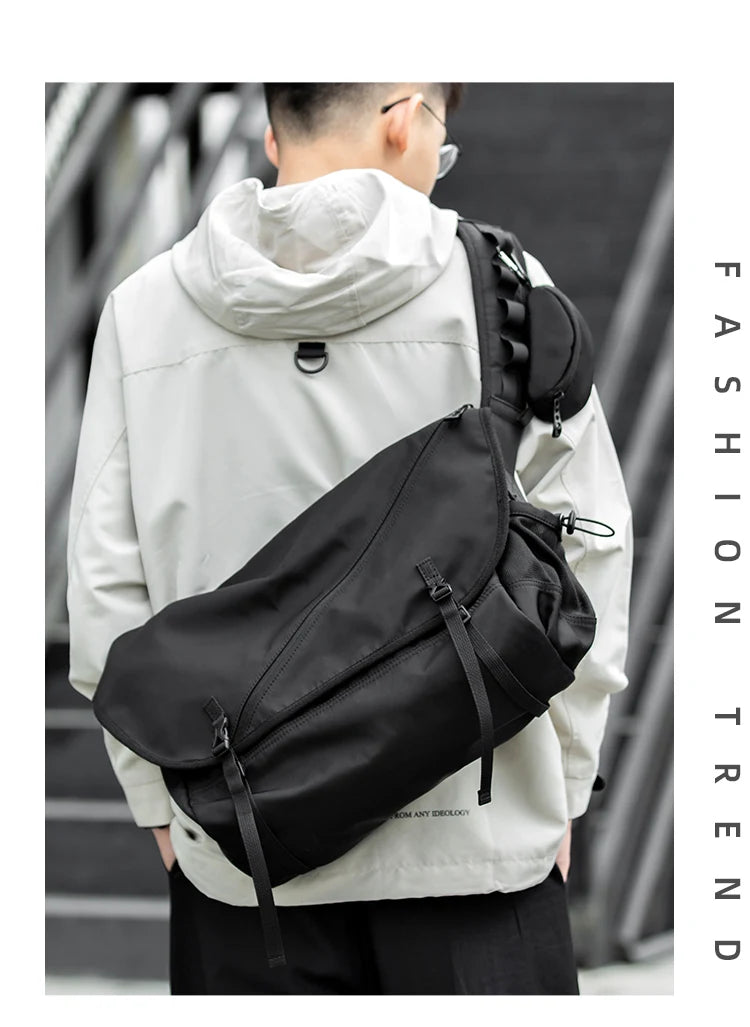 Customized 13 Inch Laptop Messenger Bag Outdoor Travel Sling Shoulder Bags Daily Men Crossbody Bag for Business