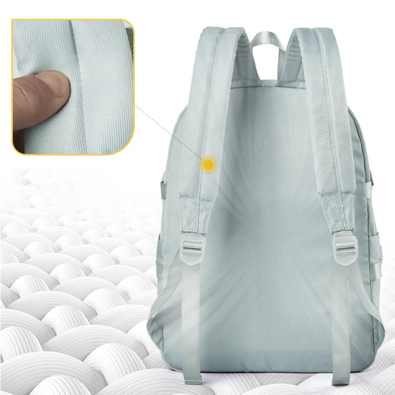 Fashion Customized Students Bags New Style Soft Fabric Backpack Outdoor Daily Unisex College School Bags Backpack Hiking