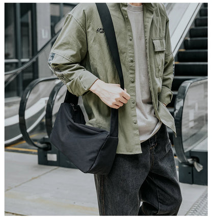 Unisex Crossbody Bag for Men Anti-Theft Shoulder Bag Student Daily Waterproof Fitness Customized Logo Mini Bags