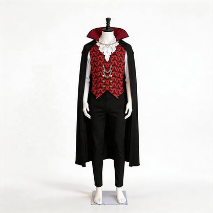 Count Dracula Gothic Vampire Halloween Costume - MCROONS