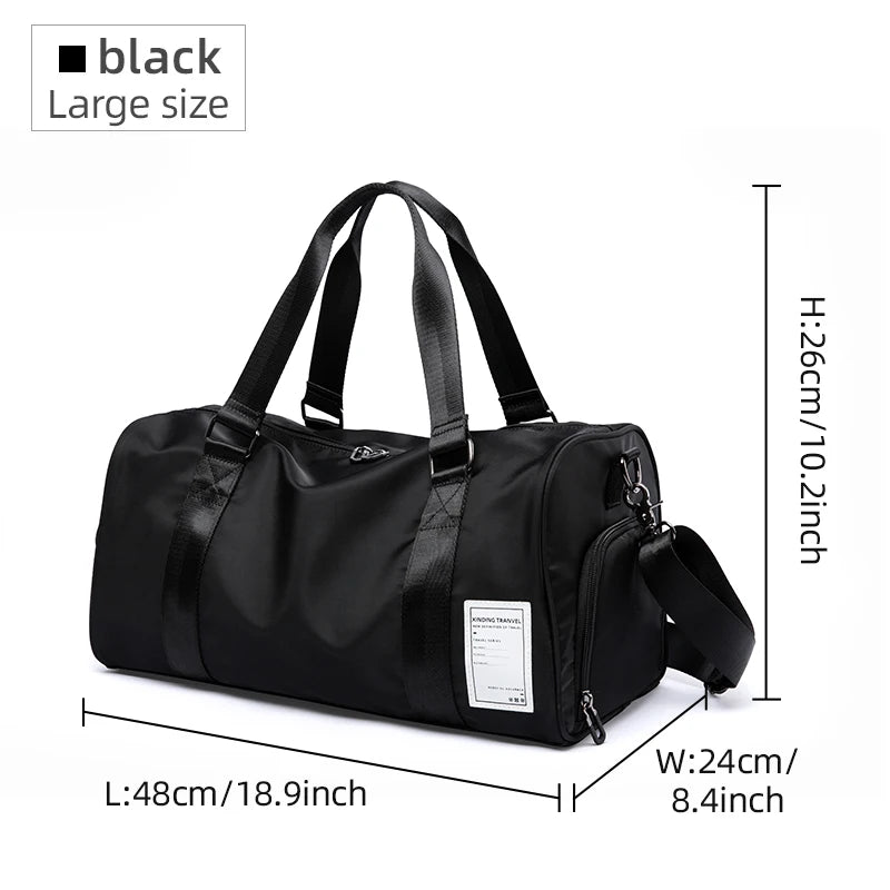 Lightweight Oxford Men Duffel Bags for Men Weekend Bag Fitness Sport Gym Bags