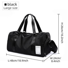 Lightweight Oxford Men Duffel Bags for Men Weekend Bag Fitness Sport Gym Bags