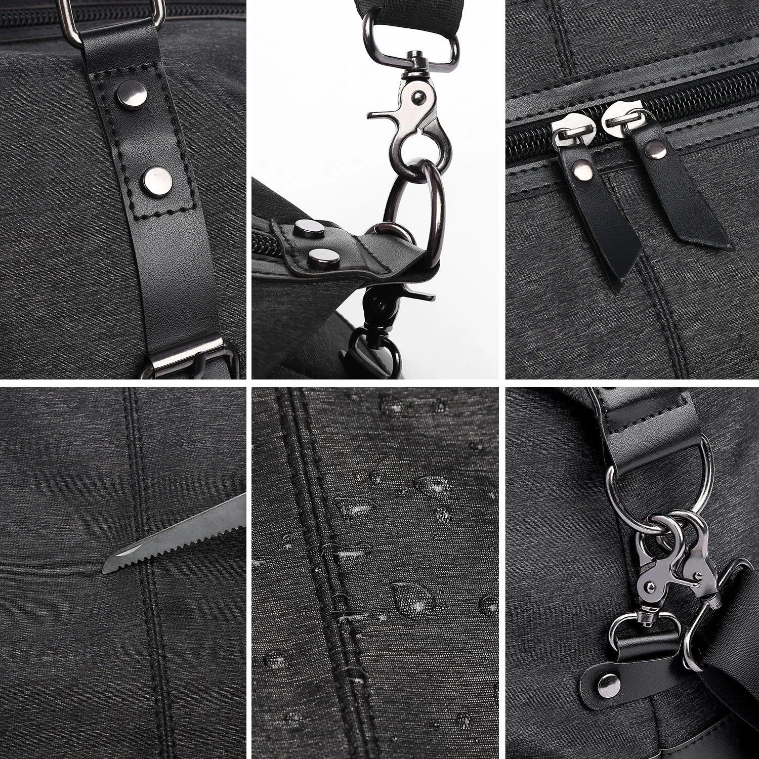 Luxury Large Capacity Travel Bags for Men'S Weekender Duffle Bags