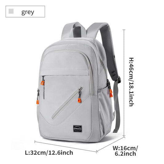 Simradia Smart Men'S Laptop Backpack Mochila anti Theft Backpack for Men Sports Travelling School Waterproof Rucksack Hiking