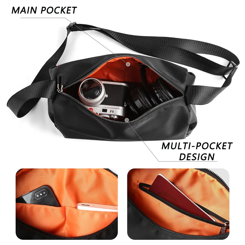 MOYYI Weekender Crossbody Bags for Men Waterproof Yoga Gym Bag Outdoor Shoulder Bags