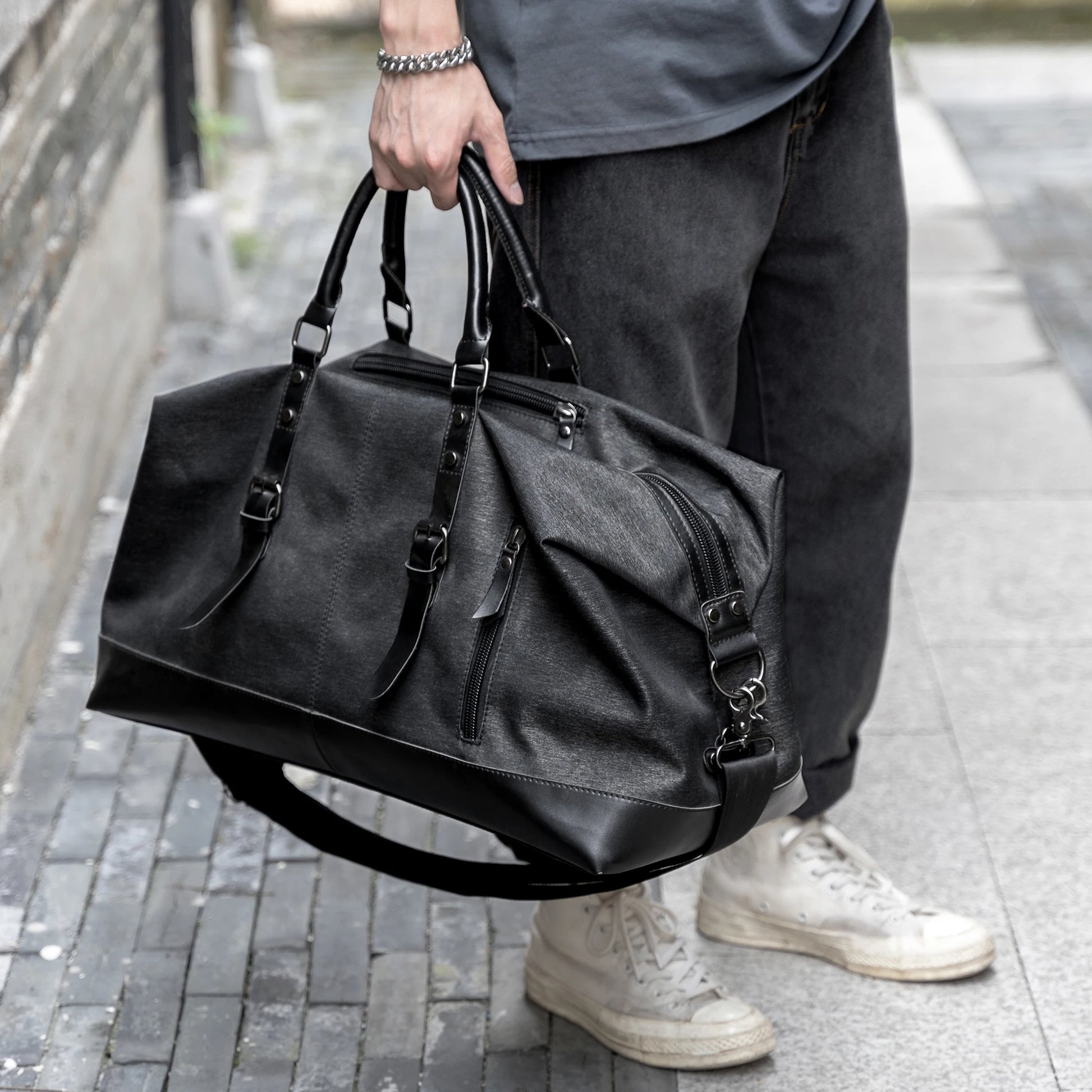 Luxury Large Capacity Travel Bags for Men'S Weekender Duffle Bags