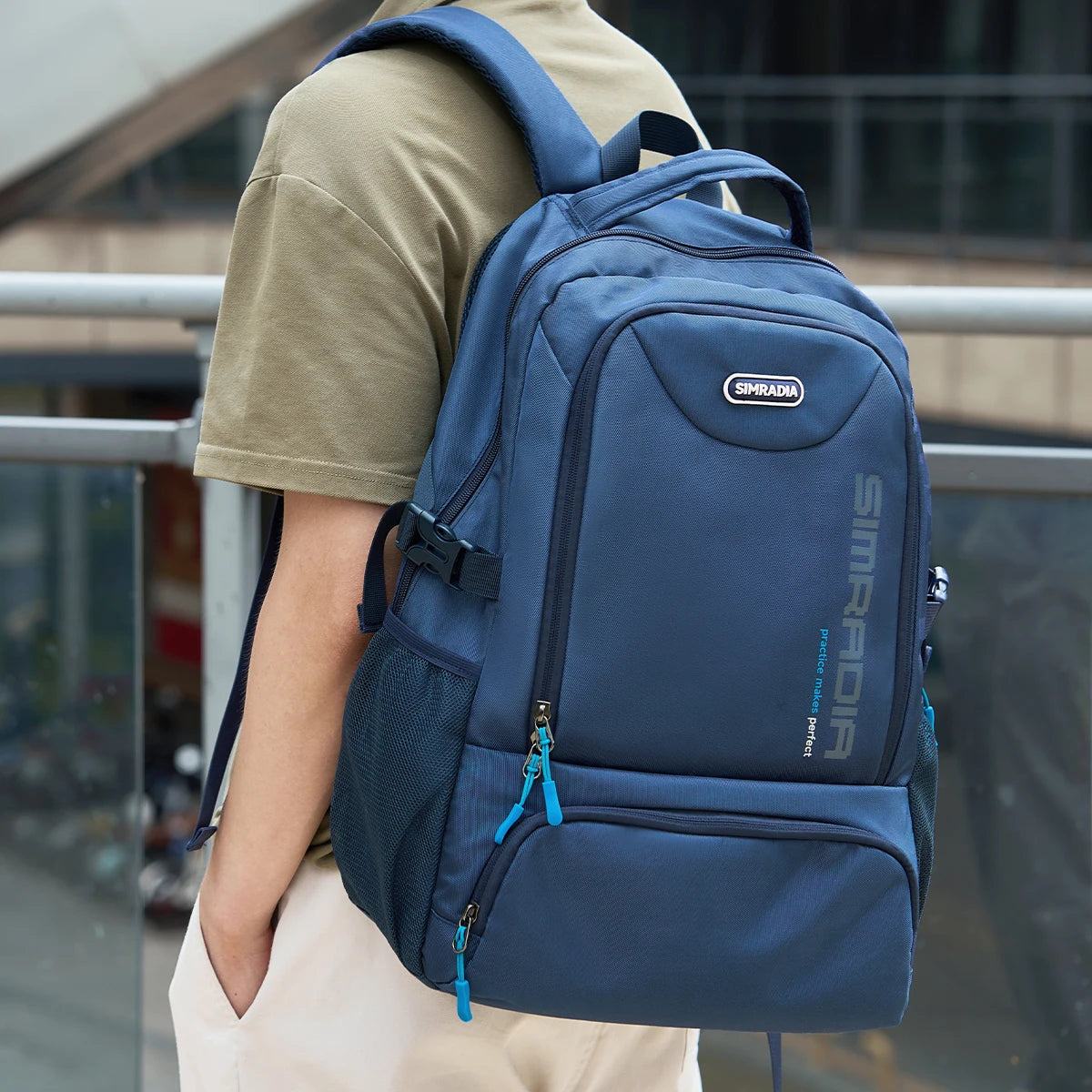 Mochila Waterproof Business Travel Backpack Bags for Men School Bags Trendy College Laptop Backpack