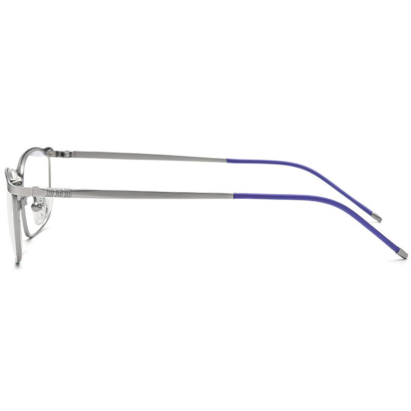 Square Titanium Optical Glasses Frame - MCROONS - back view
