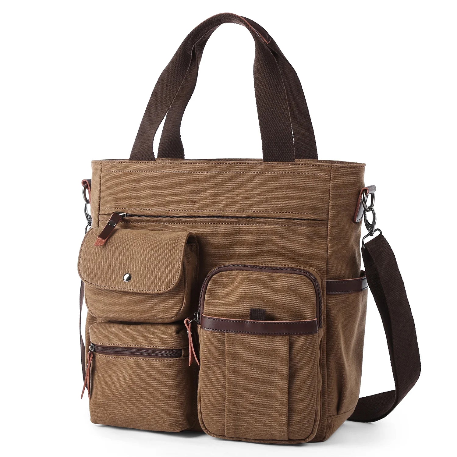 MOYYI Wholesale Worker Business Trend Sling Messenger Bag Casual Satchel Vintage Men Long Strip Canvas Shoulder Bags