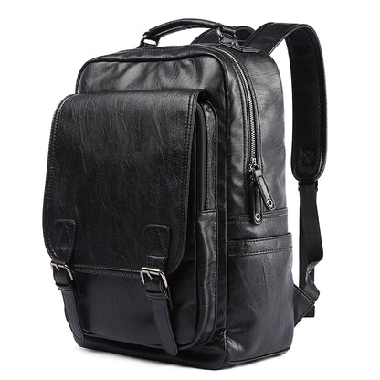 Fashion PU Laptop Backpack Travelling Waterproof PU Leather Laptop Backpack for Men Backpack
