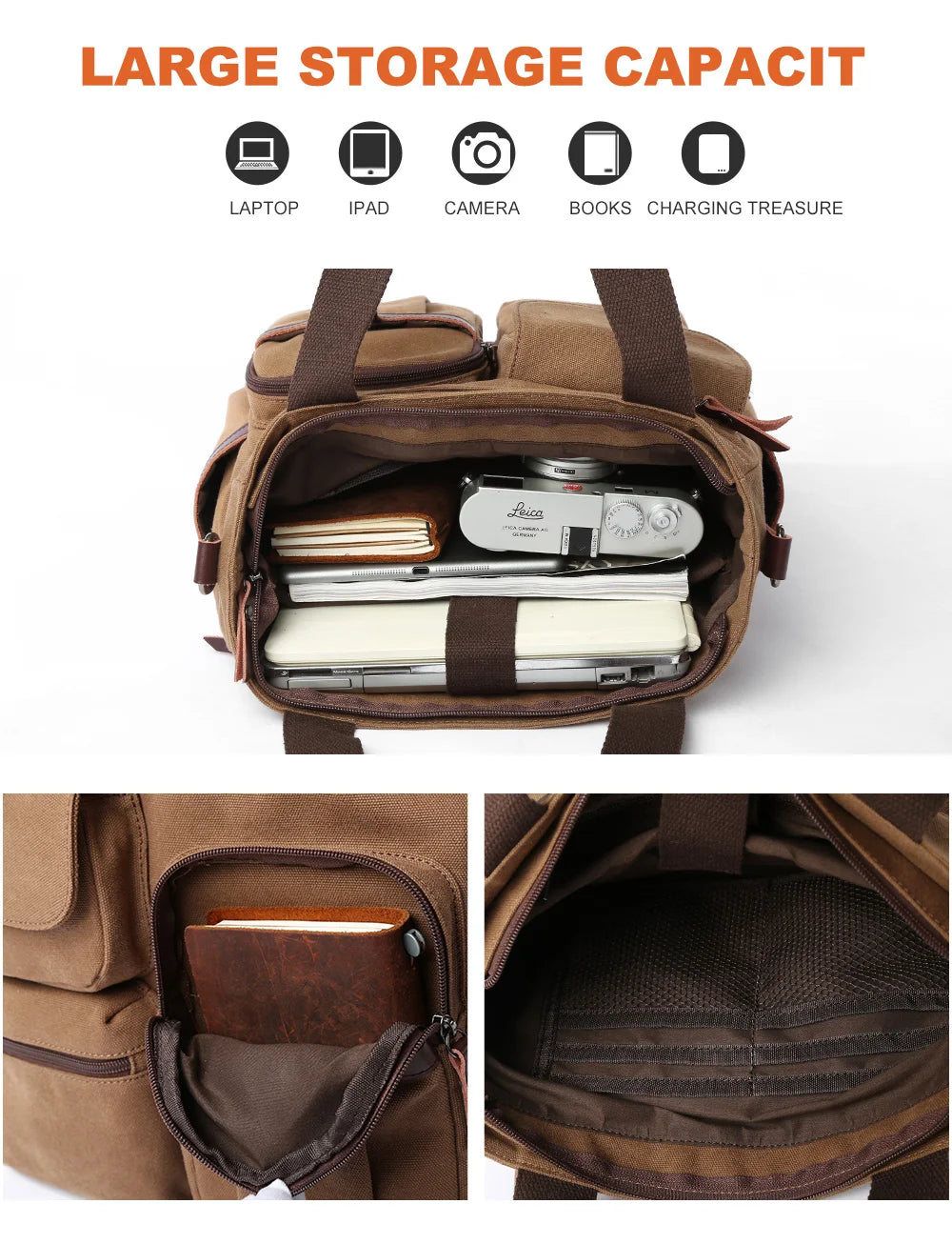 MOYYI Wholesale Worker Business Trend Sling Messenger Bag Casual Satchel Vintage Men Long Strip Canvas Shoulder Bags