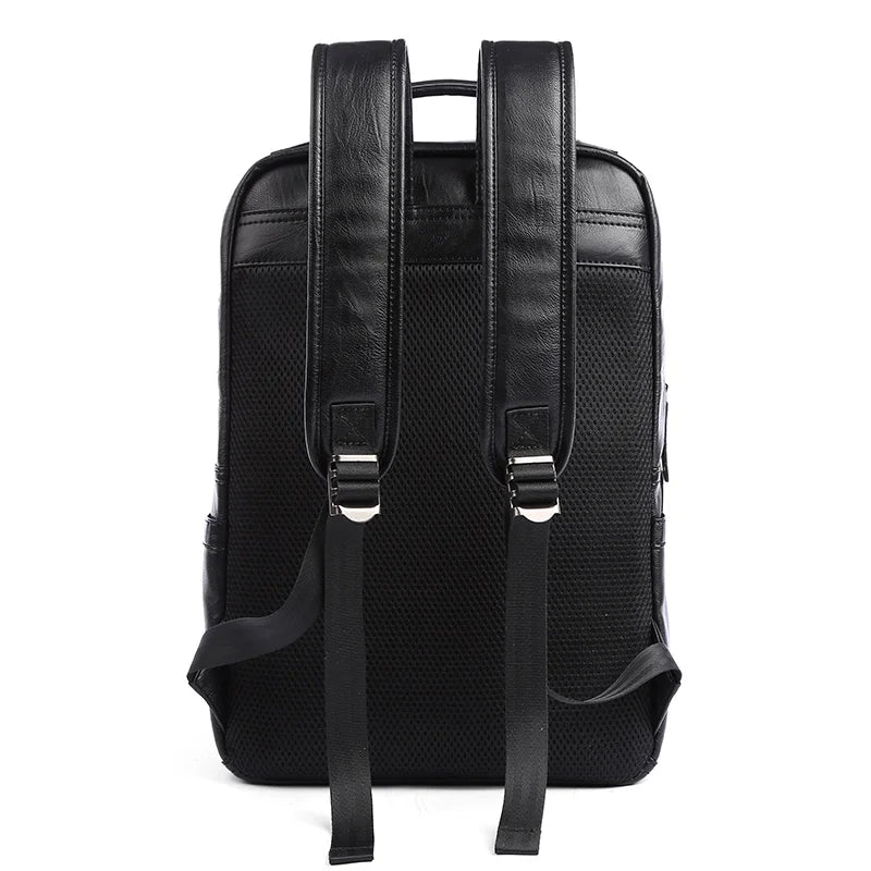 Fashion PU Laptop Backpack Travelling Waterproof PU Leather Laptop Backpack for Men Backpack