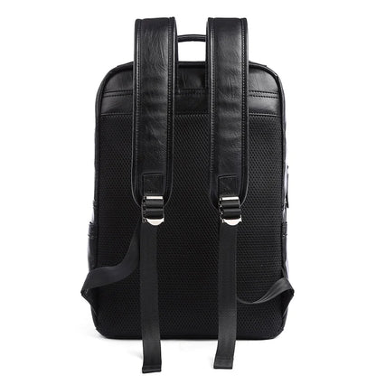 Fashion PU Laptop Backpack Travelling Waterproof PU Leather Laptop Backpack for Men Backpack