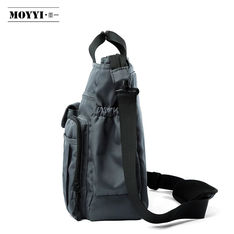Multi-Functional Crossbody Bags for Men Business Waterproof Briefcase Laptop Messenger Bag