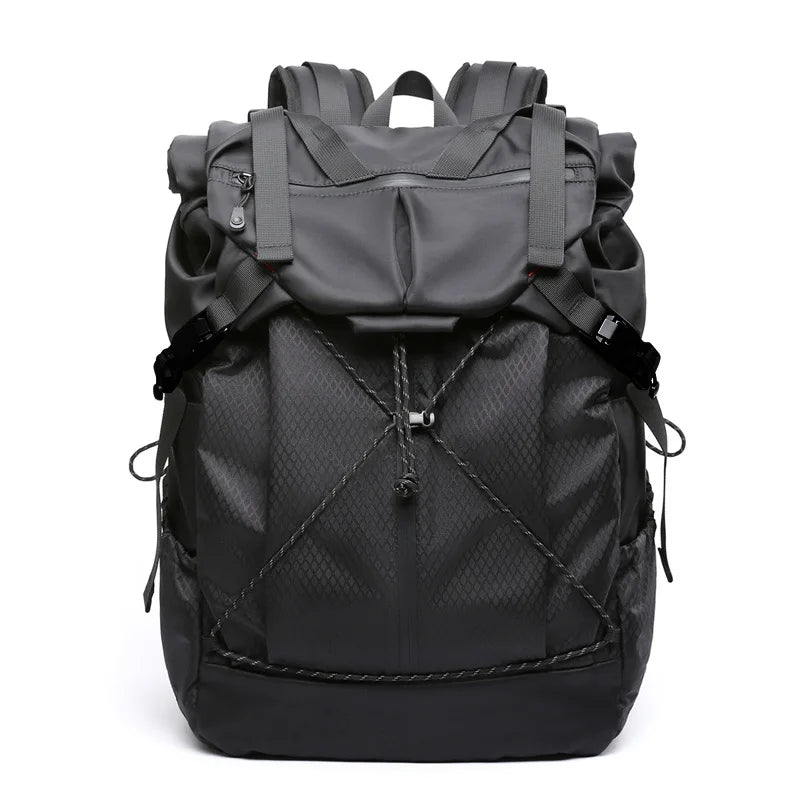 MOYYI Waterproof Laptop Backpack Bags for Men Black Travel Hiking Casual Sports Hiking Backpack Bags
