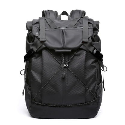 MOYYI Waterproof Laptop Backpack Bags for Men Black Travel Hiking Casual Sports Hiking Backpack Bags