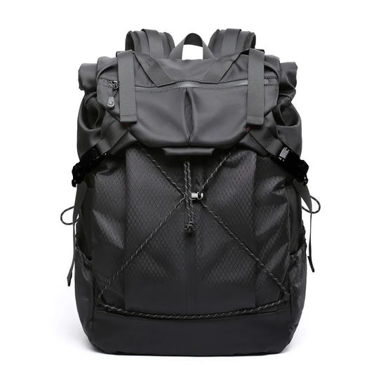 MOYYI Waterproof Laptop Backpack Bags for Men Black Travel Hiking Casual Sports Hiking Backpack Bags