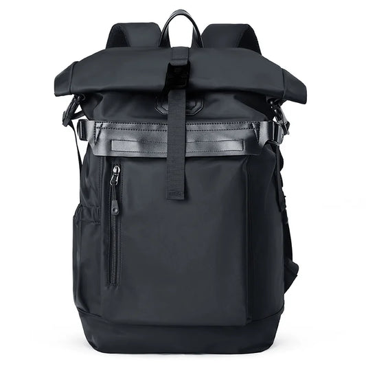 Men'S Backpack Anti-Theft Travel Bag for Men Roll Top Water-Resistant Laptop Rucksack Outdoor Backpack