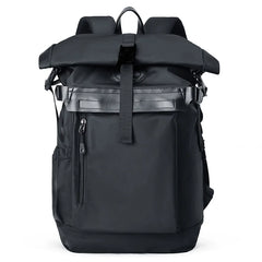 Men'S Backpack Anti-Theft Travel Bag for Men Roll Top Water-Resistant Laptop Rucksack Outdoor Backpack