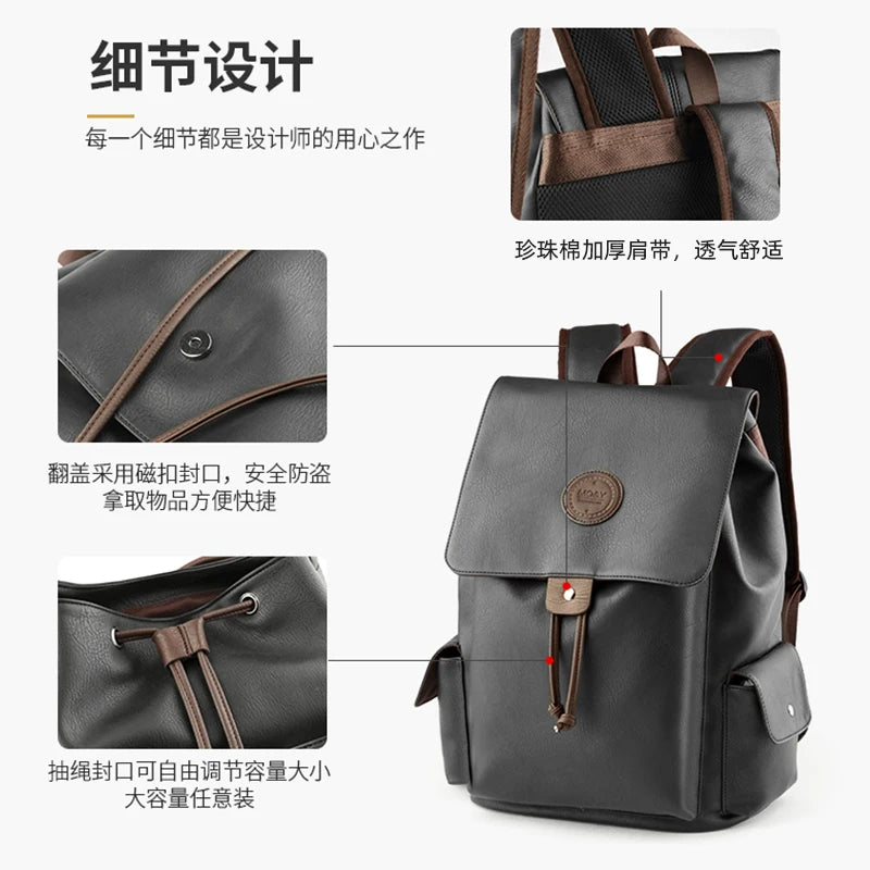 High-Quality Laptop Backpack Waterproof Large-Capacity Fashion Direct Sales Backpack Unisex Oxford Bag for Man