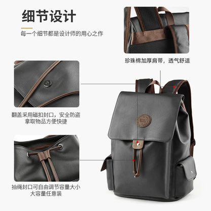 High-Quality Laptop Backpack Waterproof Large-Capacity Fashion Direct Sales Backpack Unisex Oxford Bag for Man