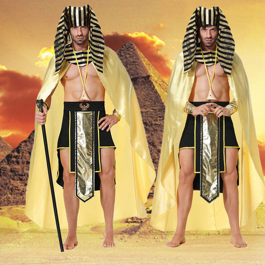 Egyptian Pharaoh Ancient King Halloween Costume