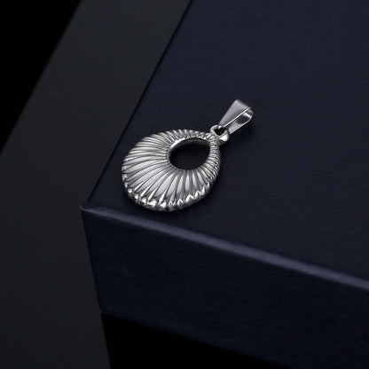 Olivia 18K New Design Trendy Hoop Pendant Vintage Italian Charm for Necklace Stainless Steel Fine Jewelry for Jewelry Making