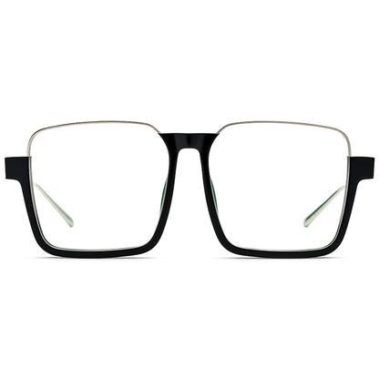 Acetate Square Optical Frame Oversize - MCROONS - front