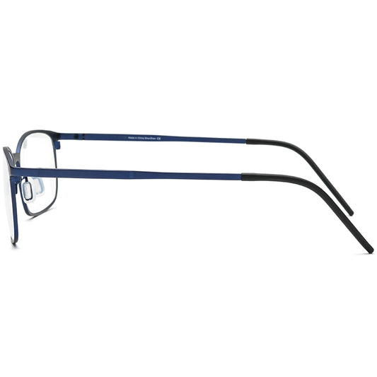 Titanium Square Optical Frame Lightweight - MCROONS - side