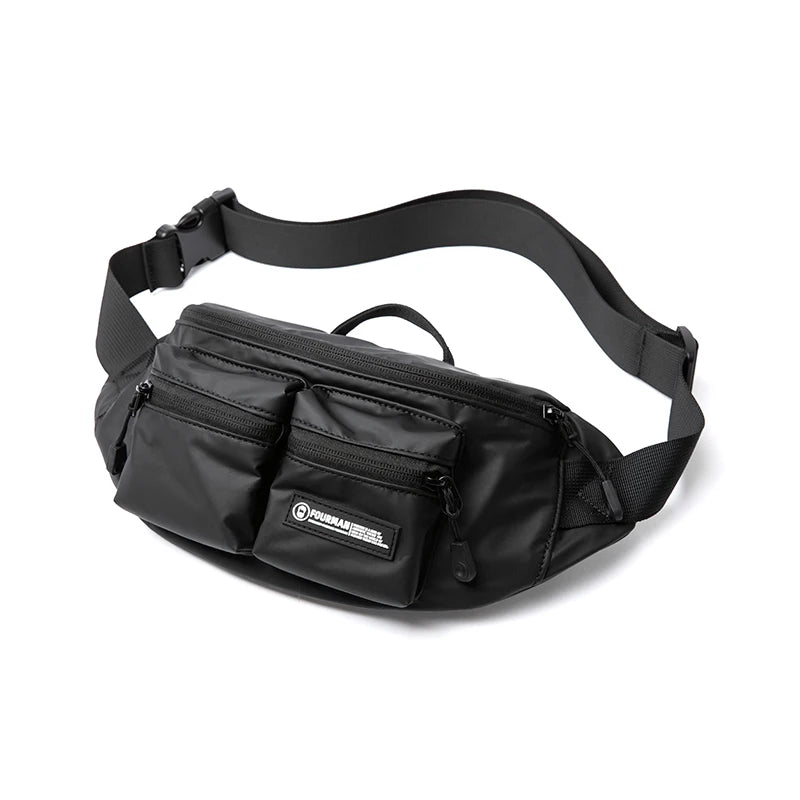 Men'S Shoulder Bag PVC Commute Vintage Water Resistant Travel Crossbody Bag Men Custom Logo Unisex Bags Can Fit 7.9 Inch Flat