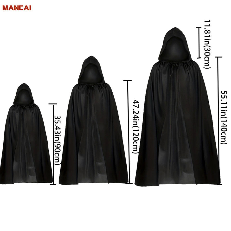 Unisex Hooded Death Cloak