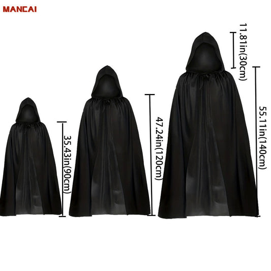 Unisex Hooded Death Cloak