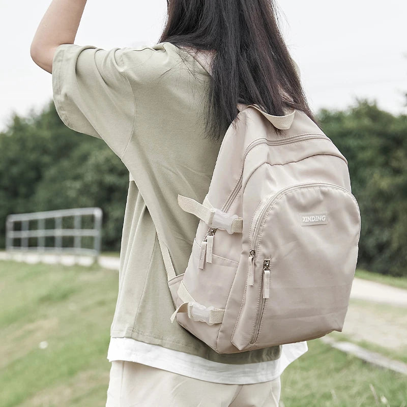 Wholesale Aesthetic Backpack for School College Laptop Backpack for Girls Women Students Casual Travel Backpack