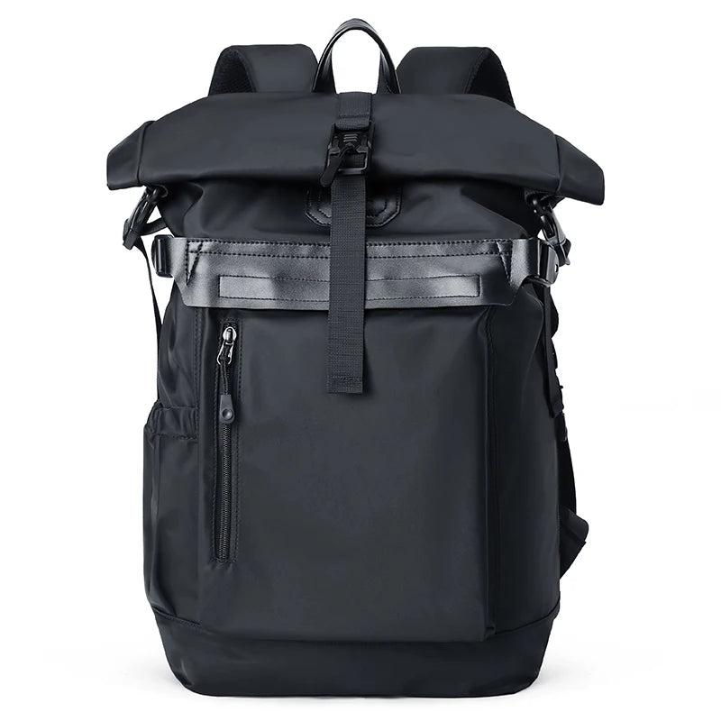 Anti-Theft Laptop Rollitop Backpack Student Bag for Men Large Capacity Travel Waterproof Laptop Backpack