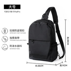 Wholesale Unisex Waterproof Crossbody Shoulder Bags Travel Sling Bags Customized Chest Bag for Men