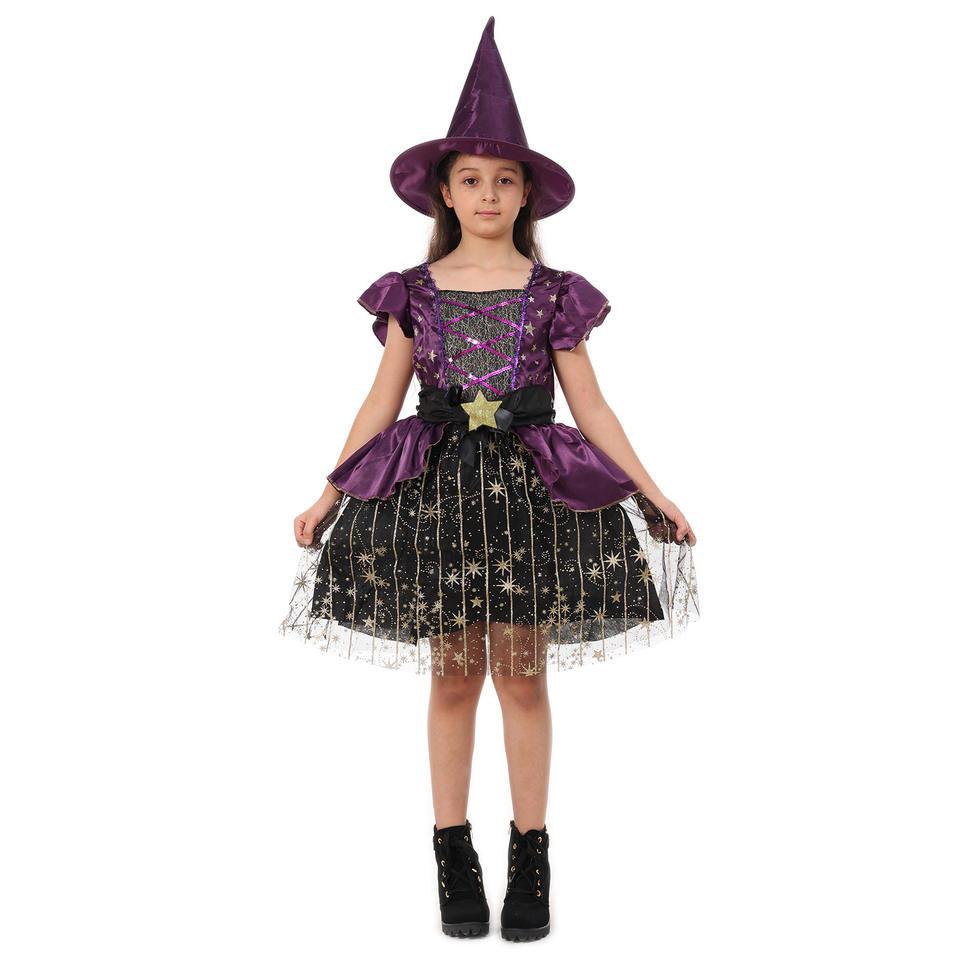 Kids Witch Performer Costume Set