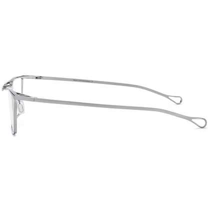 Square Titanium Optical Glasses Frame Ultralight - MCROONS - side view