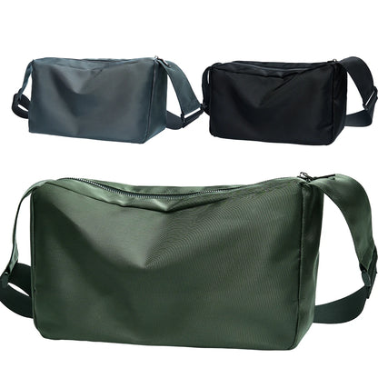 Unisex Crossbody Bag for Men Anti-Theft Shoulder Bag Student Daily Waterproof Fitness Customized Logo Mini Bags