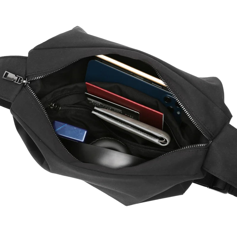 Unisex Crossbody Bag for Men Anti-Theft Shoulder Bag Student Daily Waterproof Fitness Customized Logo Mini Bags
