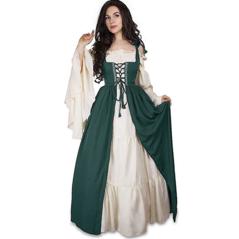Medieval Renaissance Cosplay Costume Dress detail
