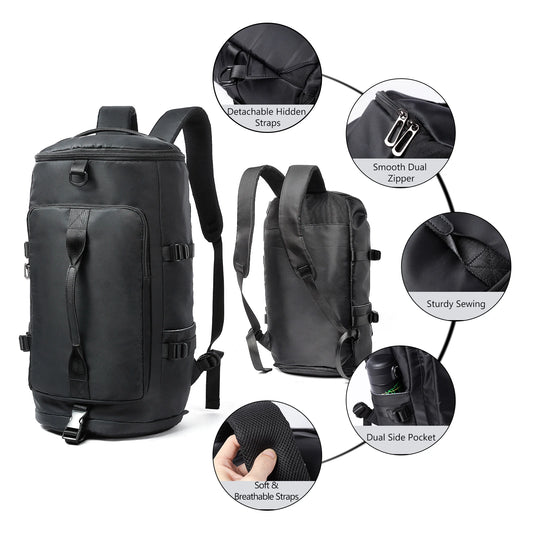 Fashion Duffel Bags 3 In1 Travel Backpack Custom Logo Outdoor Sport Gym Bag Large Travel Bags Backpack for Men