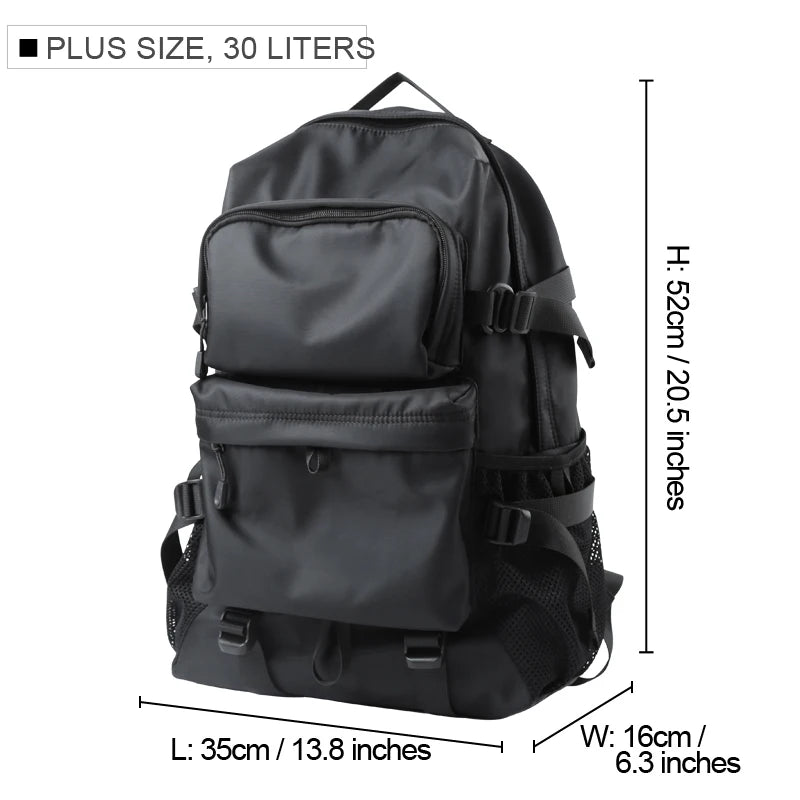 black backpacks for school w laptop sleeve Paude Backpack,School Backpack Large Bookbag High College Students,Black Backpack for Men Office Business,Waterproof : Electronics The backpack features a leather lashing square detail for added style and durability Laptop Backpacks Plain Black Bag