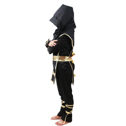 Little Ninja Warrior Boys Kids Halloween Costume - MCROONS styled